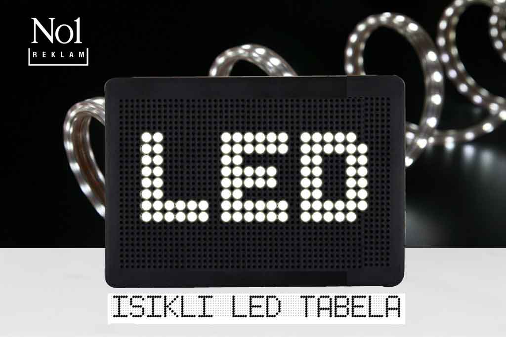 LED aydınlatmalı tabela